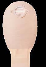 Natura® Two-Piece Drainable Pouch, Flange 2-3/4" (70mm), Opaque with Easy-View Window 12" (30.5cm), InvisiClose® WITH FILTER - Box of 10
