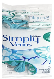 Gillette Simply Venus 2 - Pack of 3