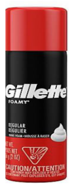 Gillette Foamy Regular Shaving Foam - 56g