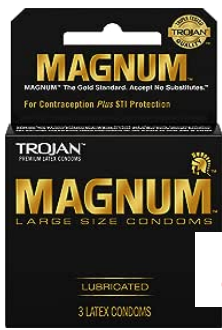 Trojan Magnum - Large Size - Pack of 3