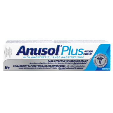 Anusol Plus with Anesthetic ointment 30g