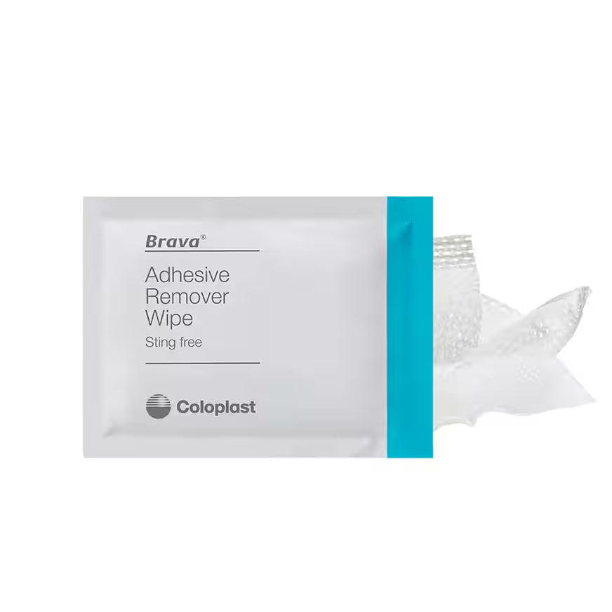 BX/30 BRAVA STING-FREE ADHESIVE REMOVER WIPE