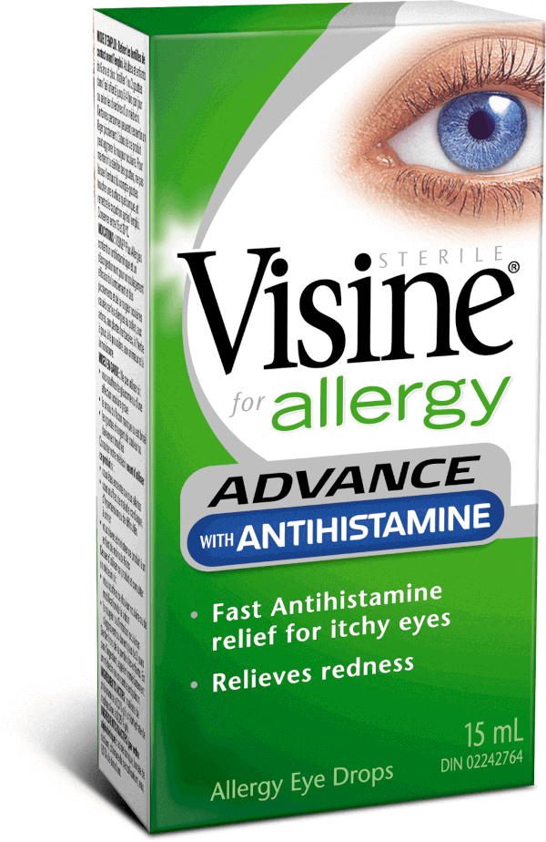 Visine Allergy Eye Drops with Antihistamine 15ml