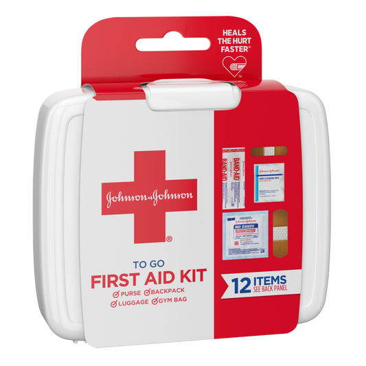 Johnson and Johnson To Go First Aid Kit 1/Pack of 6