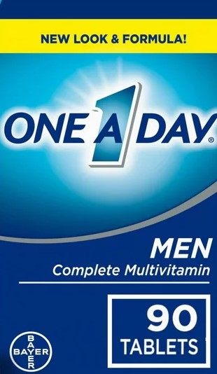 ONE A DAY MENS MULTIVITAMIN 90 TABLETS