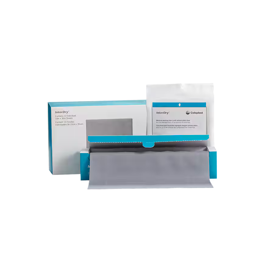 BX/10 INTERDRY AG TEXTILE, 10 X 36IN (25 X 92CM) (NON-RETURNABLE)