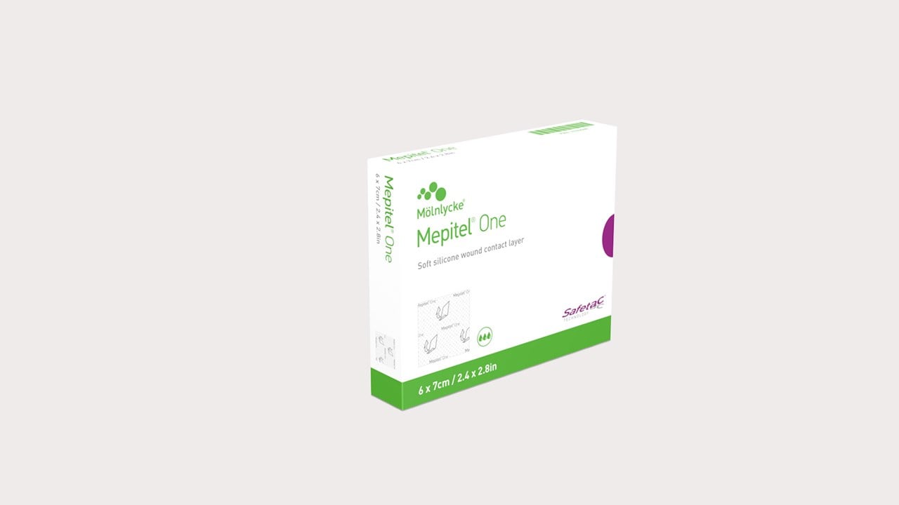 Mepitel® One Dressing, 7.5cm X 10cm - Box of 10