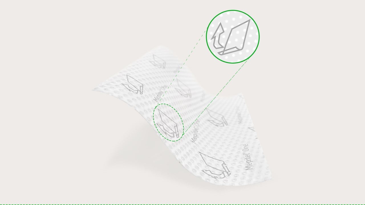 Mepitel® One Dressing, 10cm X 18cm - Box of 10