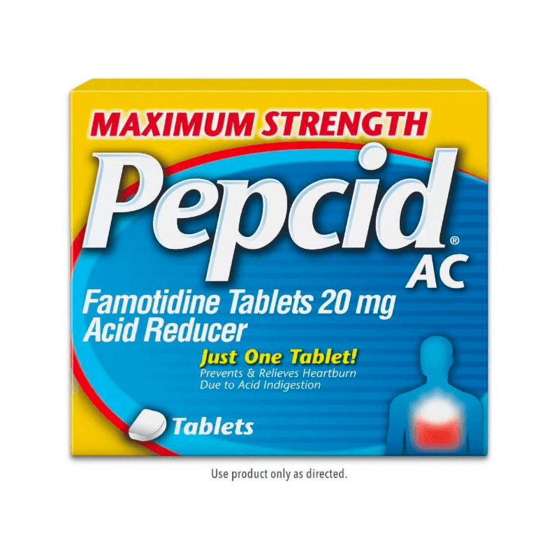 Pepcid AC Maximum Strength 20mg 5 Tablets