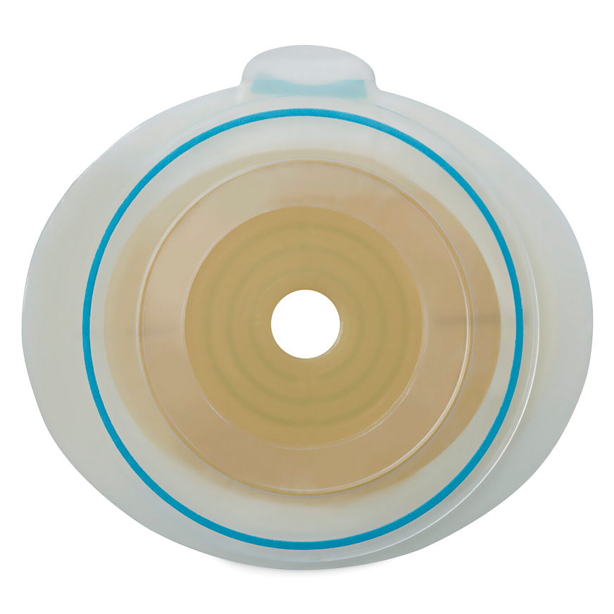 SenSura® Mio Flex Skin Barrier, Non-Convex, Pre-Cut Stoma Opening 1-1/8" (28mm), Flange 2" (50mm) - Box of 10
