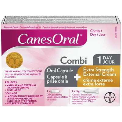 CanesOral Combi - Oral capsule + Extra Strength External Cream 1 day
