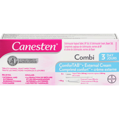 Canesten Combi ComforTAB + External Cream 3 day
