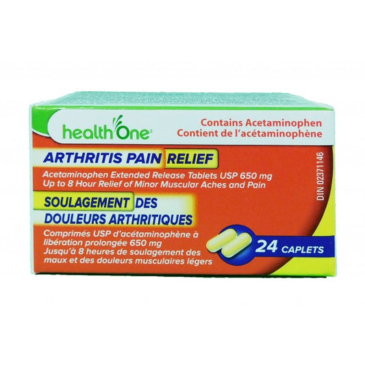 health One Arthritis Pain Relief 24's