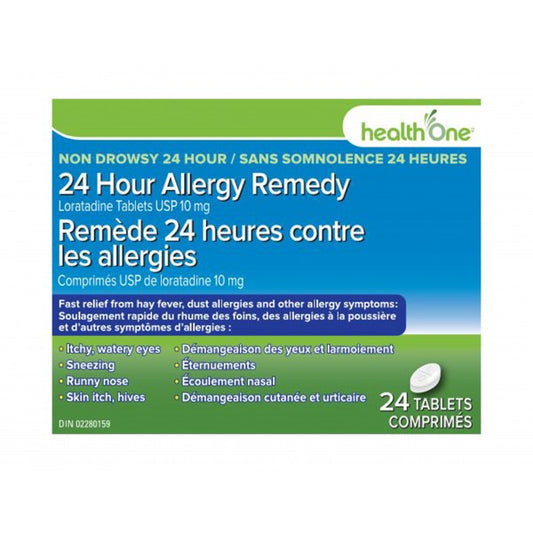 health One Loraradine Allergy 10 mg 24's