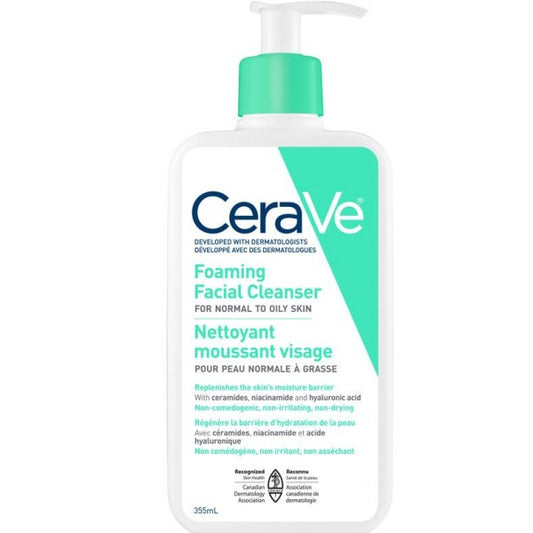 CeraVe Foaming Facial Cleanser With Hyaluronic Acid