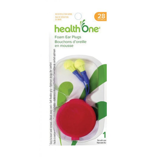 health One Foam Ear Plugs
