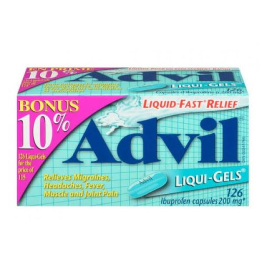 Advil Liquid Gel + Bonus Pack
