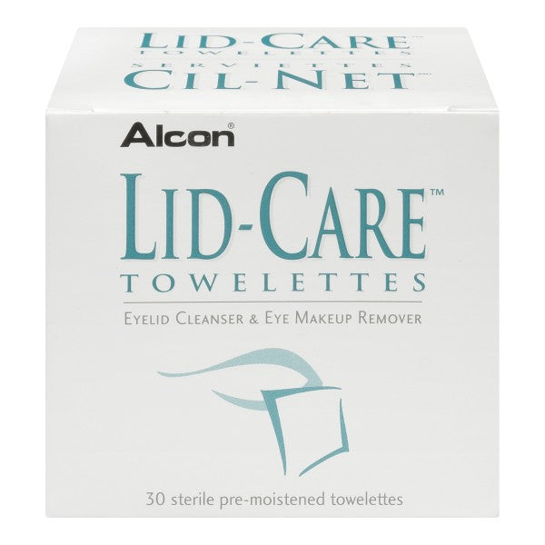 Alcon Lid-Care Eyelid Cleanser & Eye Makeup Remover Towelettes