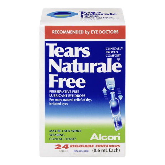 Alcon Tears Naturale Free Lubricant Eye Drops