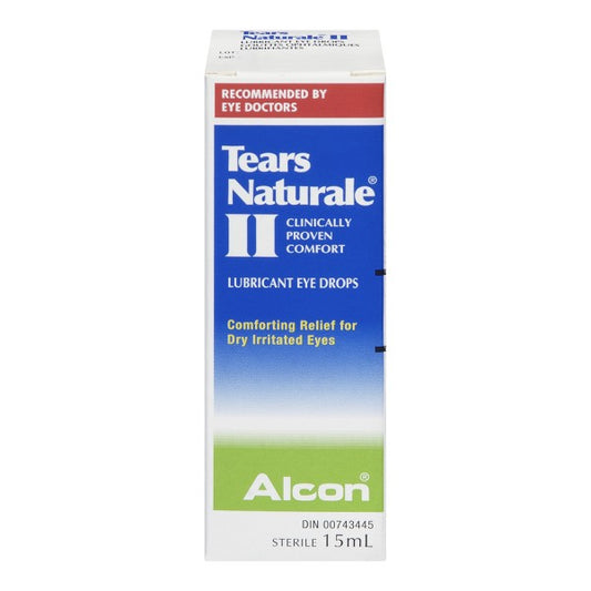 Alcon Tears Naturale II Polyquad Lubricant Eye Drops