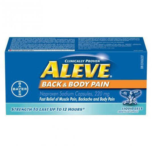 Aleve Back and Body Liquid Gels - 65's