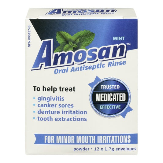 Amosan Oral Antiseptic Rinse