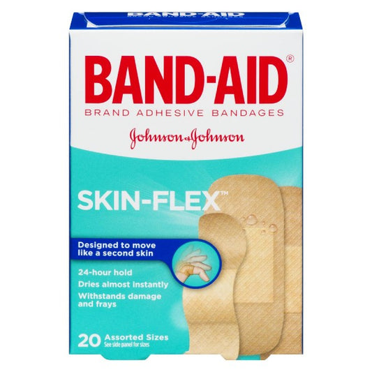 Band-Aid Skin-Flex Adhesive Bandages Assorted Sizes