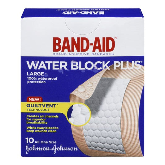 Band-Aid Water Block Plus Adhesive Bandages