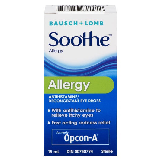 Bausch & Lomb Soothe Allergy Eye Drops