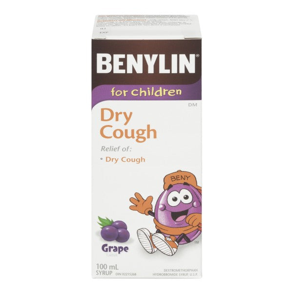 Benylin DM Dry Cough Syrup For Children