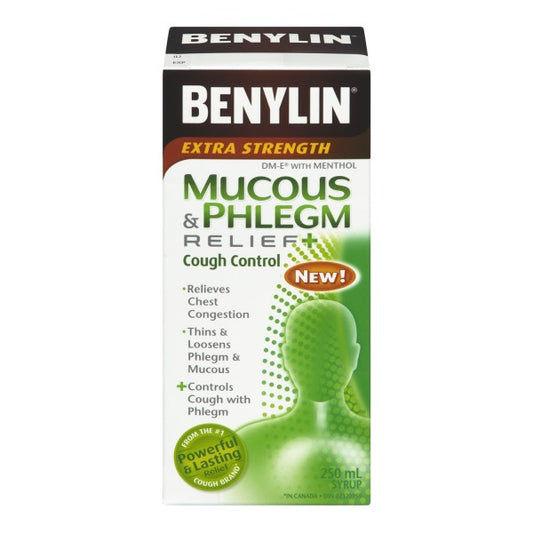 Benylin with Menthol Mucus & Phlegm  Relief + Cough Control