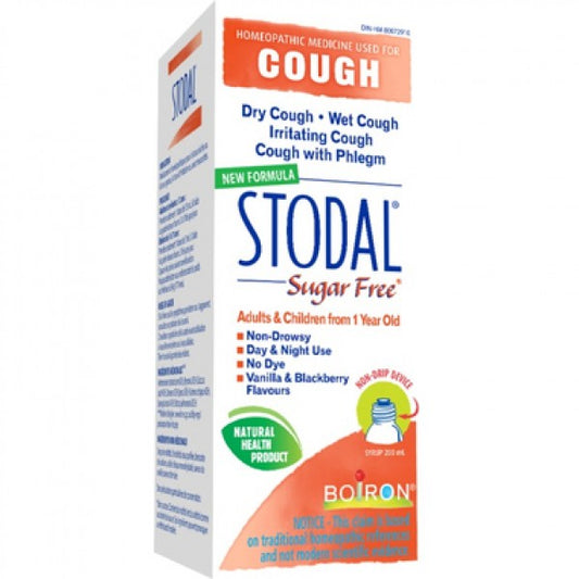 Boiron Stodal Sugar Free For Adults