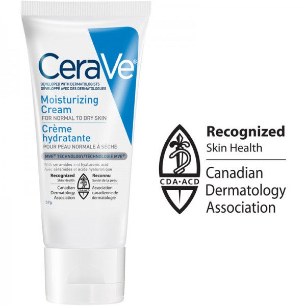 CeraVe Daily Moisturizing Cream for Normal to Dry Skin