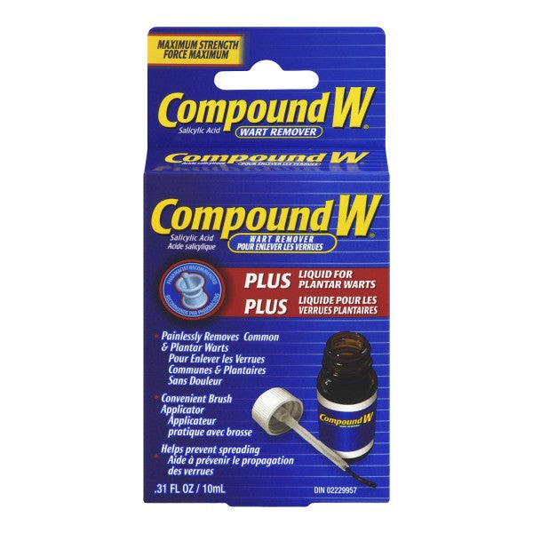 Compound W Plus Wart Remover Liquid