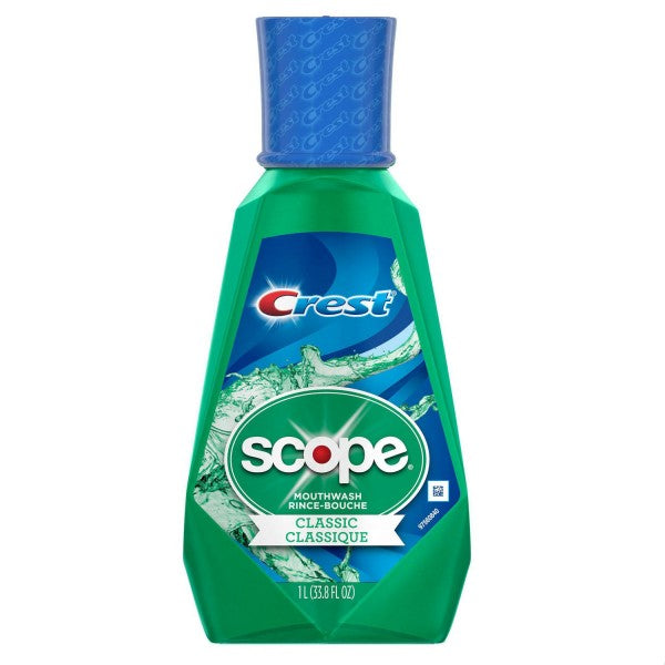 Crest Scope Classic Anticavity Fluroide Mouthwash - Original Mint