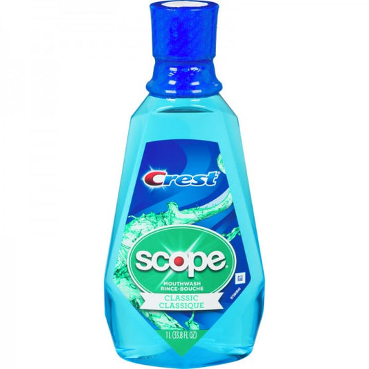 Crest Scope Classic Mouthwash - Cool Peppermint