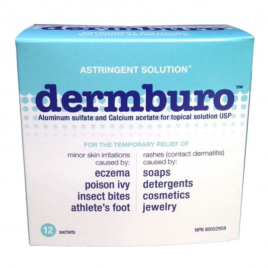 Dermburo Aluminum Sulfate and Calcium Acetate Topical Solution
