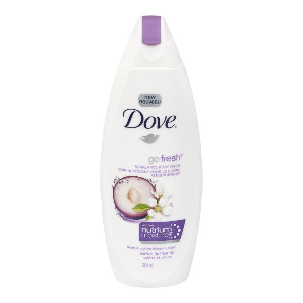 Dove Go Fresh Rebalance Body Wash with Nutrium Moisture