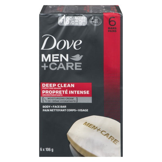 Dove Men+Care Deep Clean Body + Face Bar