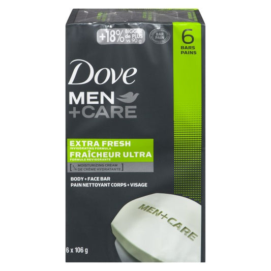 Dove Men+Care Extra Fresh Body + Face Bar