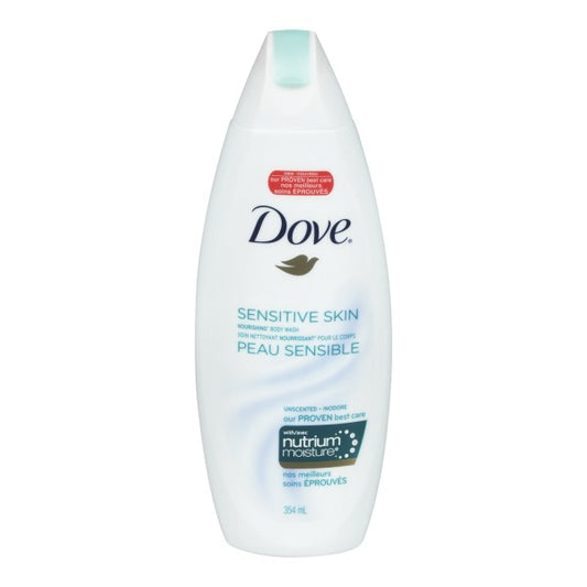 Dove Sensitive Skin Body Wash with Nutrium Moisture