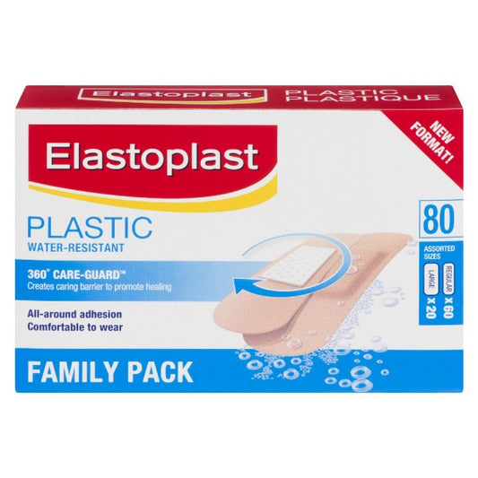 Elastoplast Water-Resistant Fabric Family Pack