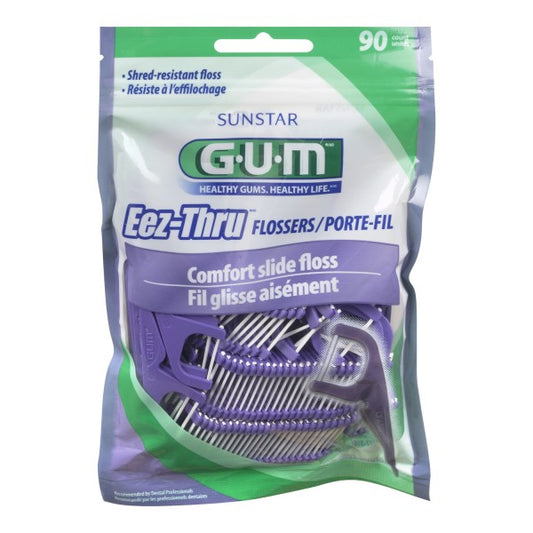 GUM Eez-Thru Comfort Slide Flossers