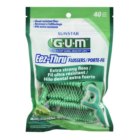 GUM Eez-Thru Mint Flossers