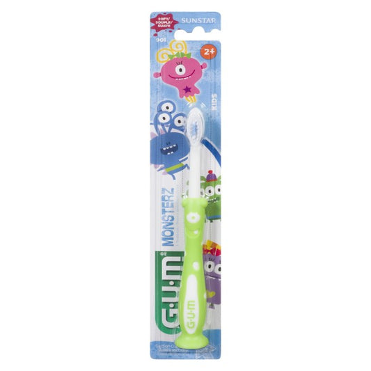 GUM® Kids' Monsterz Manual Toothbrush, Age 2+