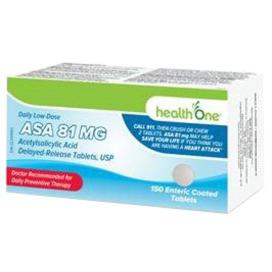 health One Acetylsalicylic Acid Delayed Release 81 mg
