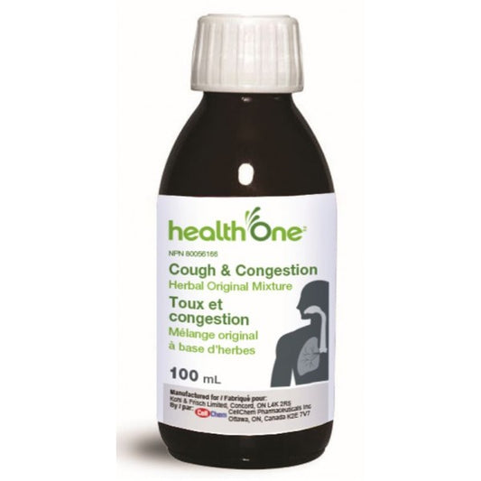 health One Cough & Congestion Herbal Original Mixture