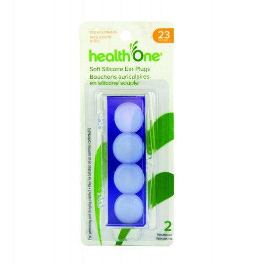 health One Soft Silicone Ear Plugs