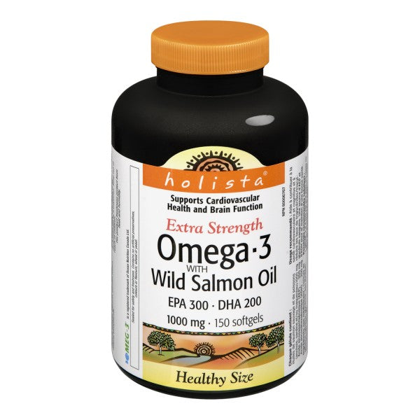 Holista Omega-3 with Wild Salmon Oil Extra Strength