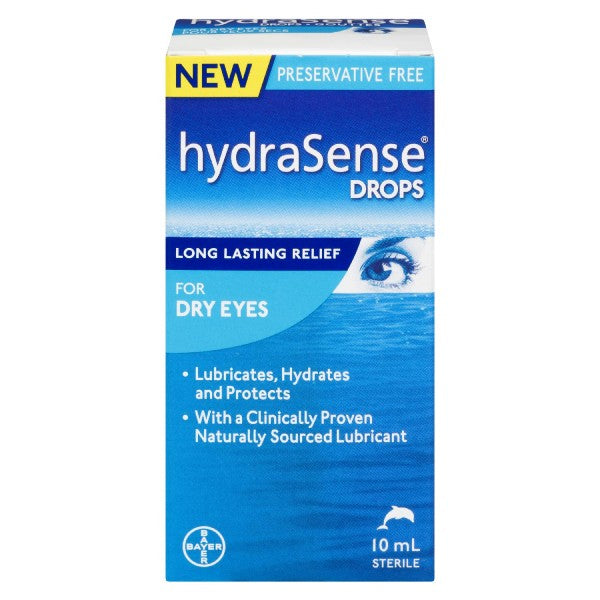 hydraSense Drops For Dry Eyes